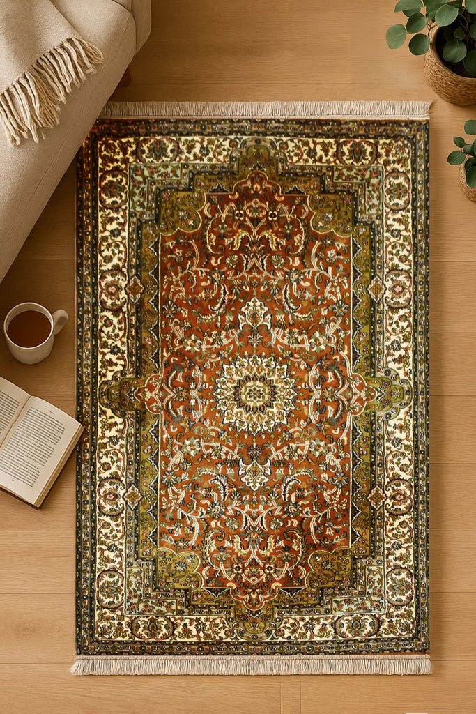 Kashan 12049 Multi 95cm x 152cm (B.No. 53)