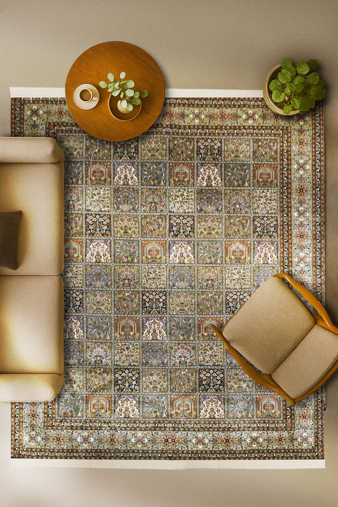 R.Taj 219 Multi 246cm x 304cm (B.No. 408)