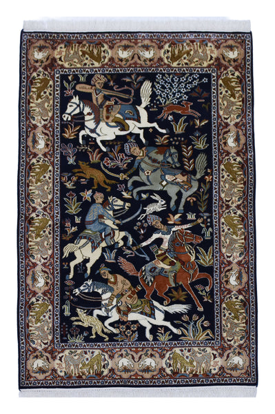 Hunting 8267 Multi 93cm x 161cm (B.No. 90)