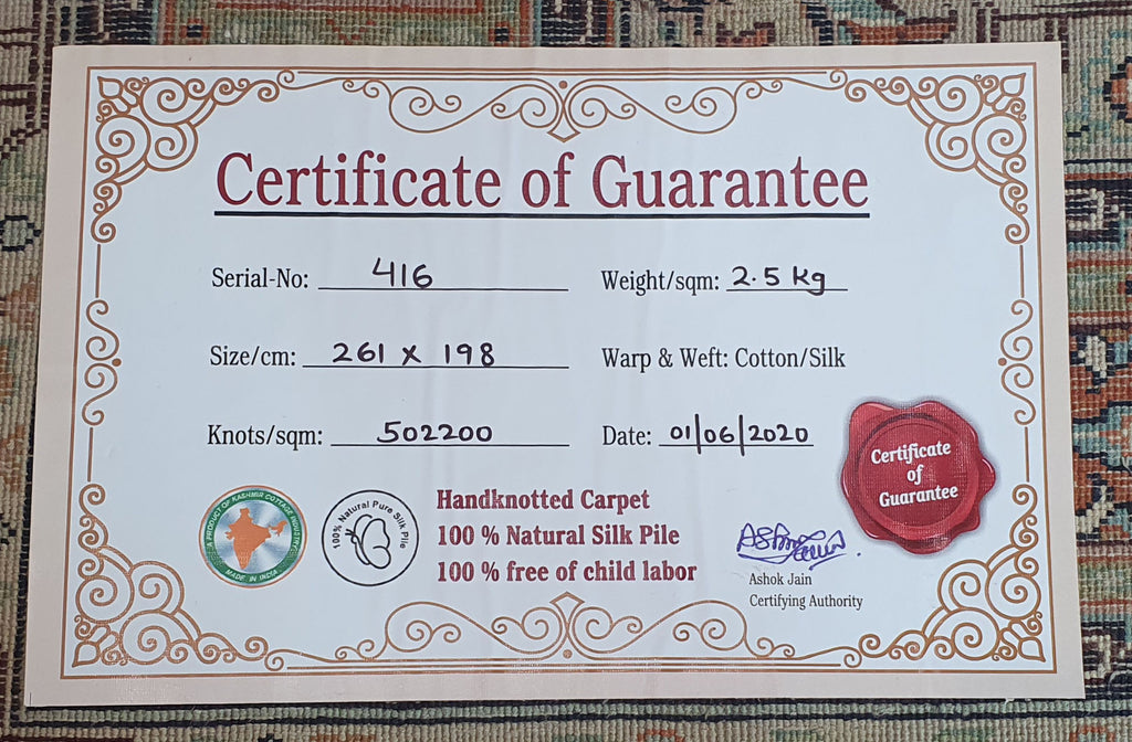 Boxes 19341 Multi 198cm x 261cm (B.No. 416)