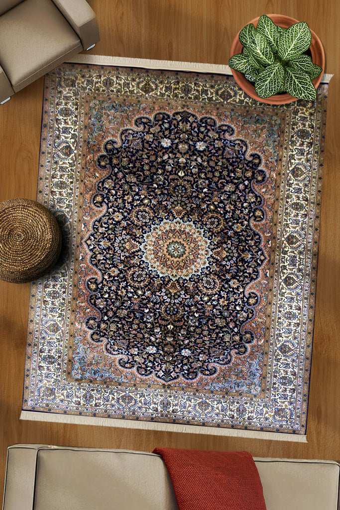 Kashan 8415 Multi 183cm x 268cm (B.No. 345)