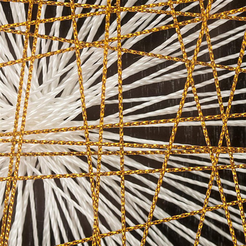 Faden-Wandbild Network 90cm x 90cm