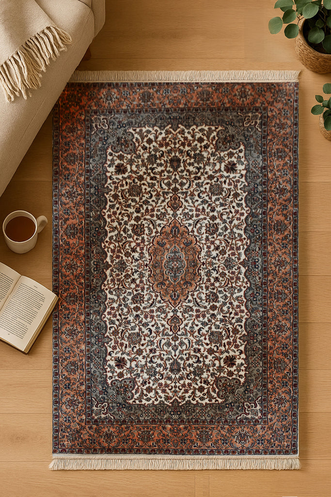 Kashan 12343 Multi 94cm x 154cm (B.No. 62)