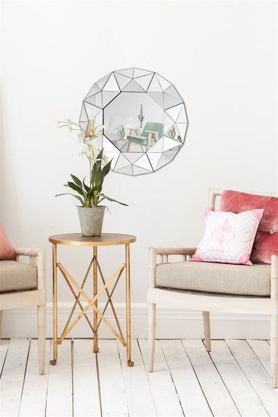 Wandspiegel Vulcanus 1500 Silber