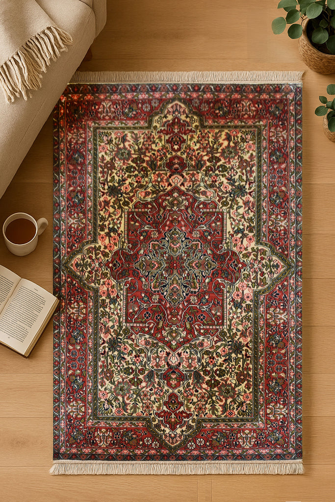 Kashan 999 Multi 94cm x 151cm (B.No. 94)