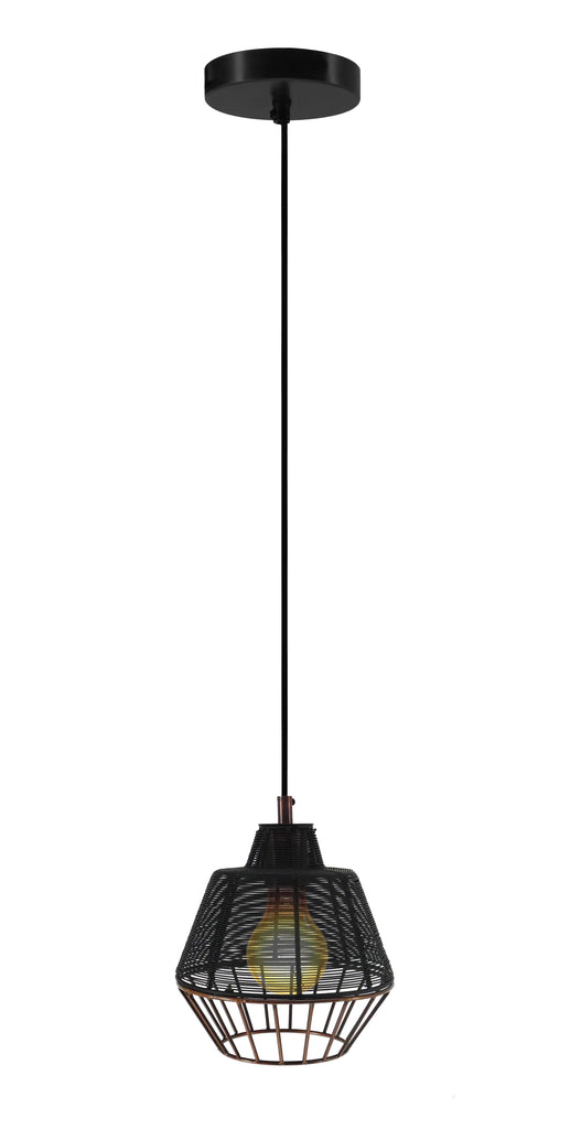 Hängelampe Taboo Small Schwarz / Kupfer