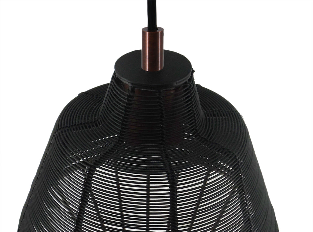 Hängelampe Taboo Small Schwarz / Kupfer