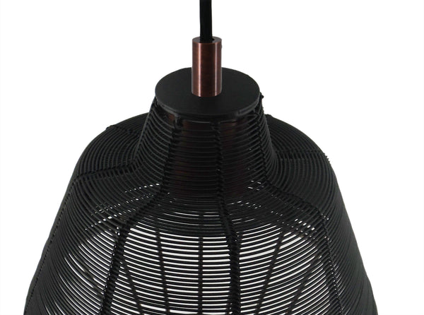 Hängelampe Taboo Small Schwarz / Kupfer