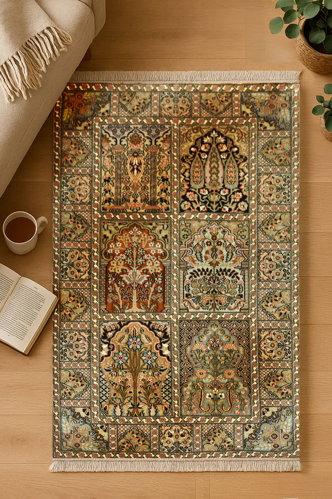 Hamadan 9319 Multi 97cm x 153cm (B.No. 86)