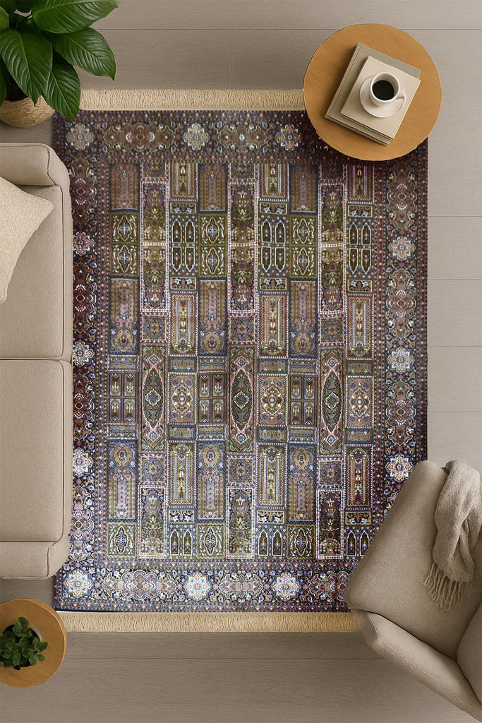 L Gum 5291 Multi 188cm x 281cm (B.No. 353)