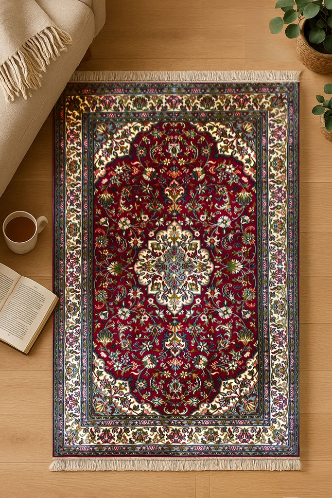 Kashan 3361 Multi 96cm x 156cm (B.No. 99)
