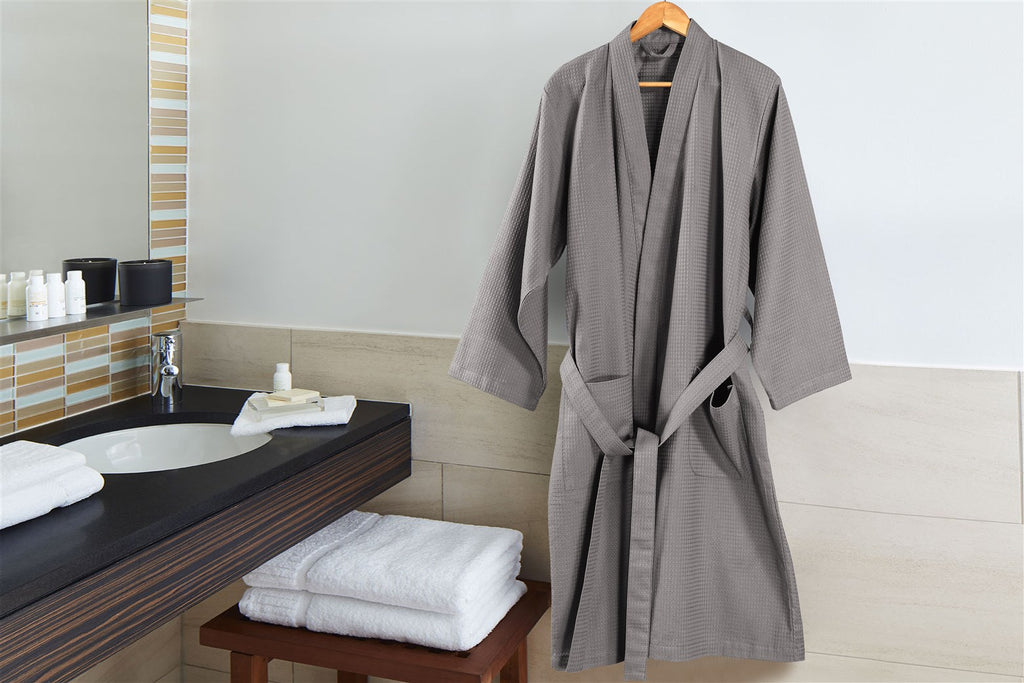 Bademantel Carla 100 Anthrazit