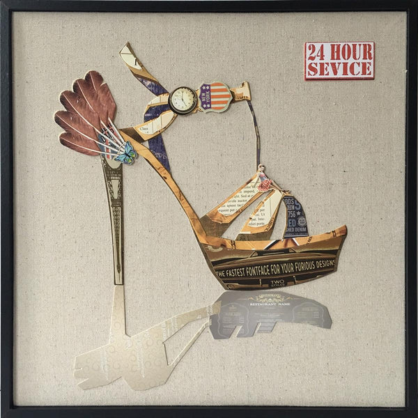 Papier Wandbild High Heels II 42x42 FRE744