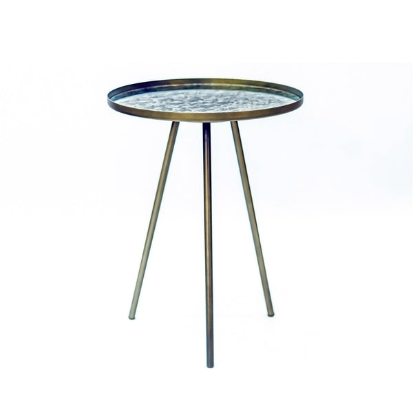 Beistelltisch Union 200 Multi / Antik Glas
