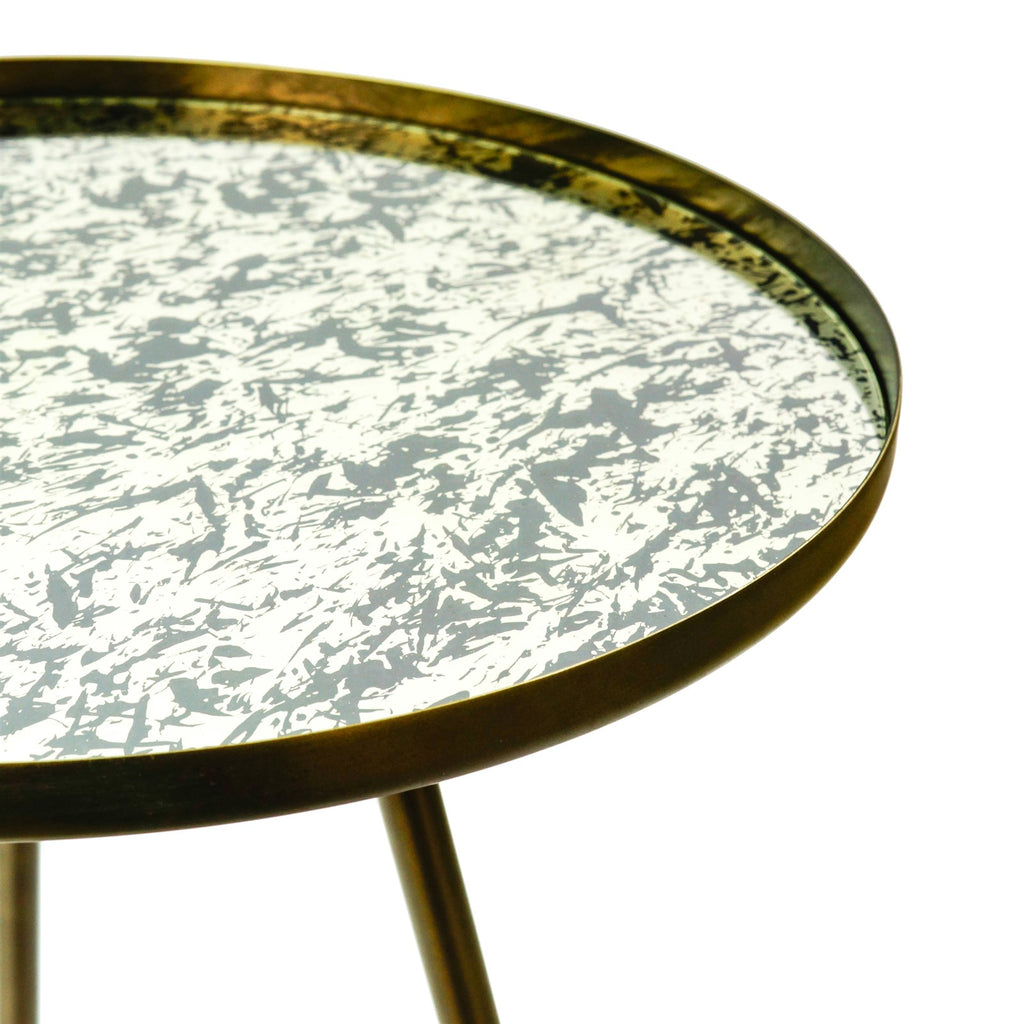 Beistelltisch Union 200 Multi / Antik Glas
