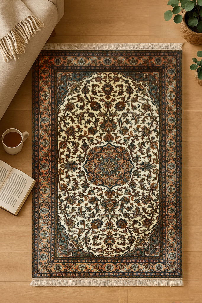 Kashan 5827 Multi 95cm x 153cm (B.No. 14)
