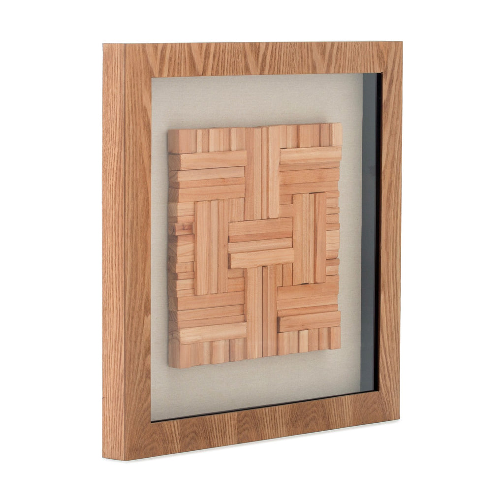 Bild Holzkunst Quadrat 60x60 I WON200