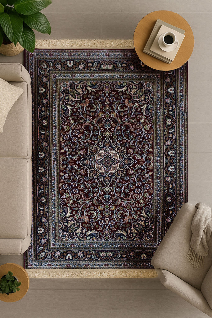 Kashan 3827 Multi 94cm x 151cm (B.No. 10)