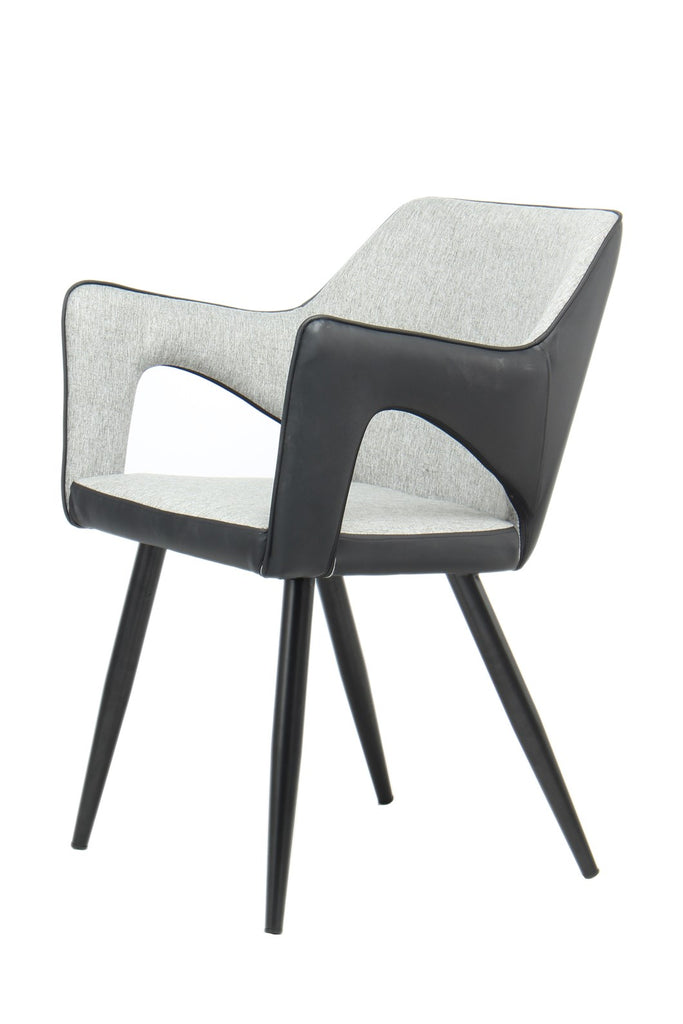Stuhl Palina 100 2er-Set Grau