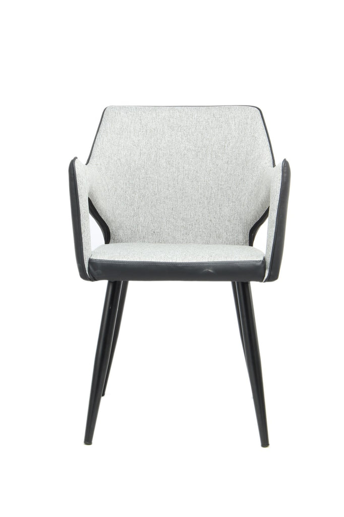 Stuhl Palina 100 2er-Set Grau