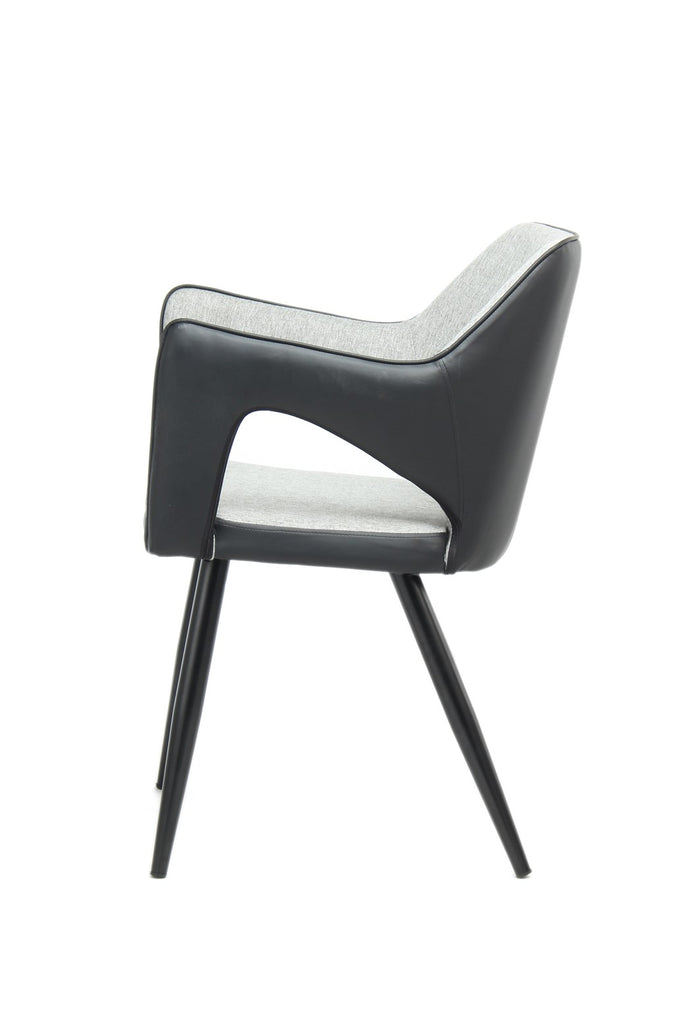 Stuhl Palina 100 2er-Set Grau