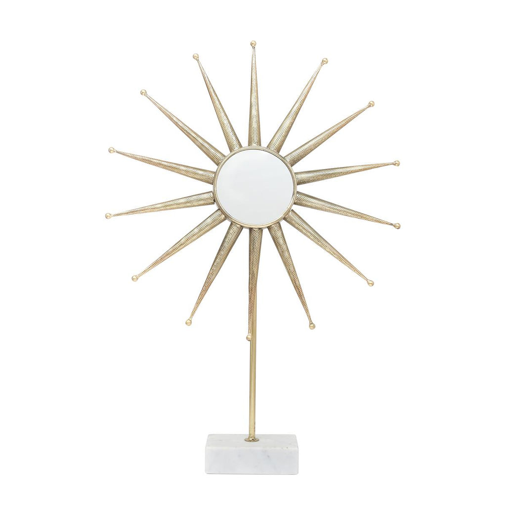 Skulptur Ajey 477 Gold / Weiß