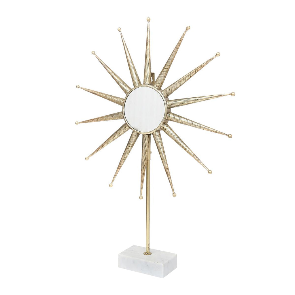 Skulptur Ajey 477 Gold / Weiß