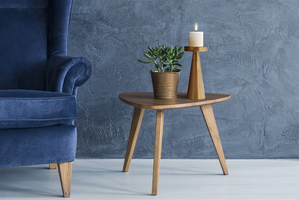 Kerzenhalter Art Deco 120 Gold / Beere