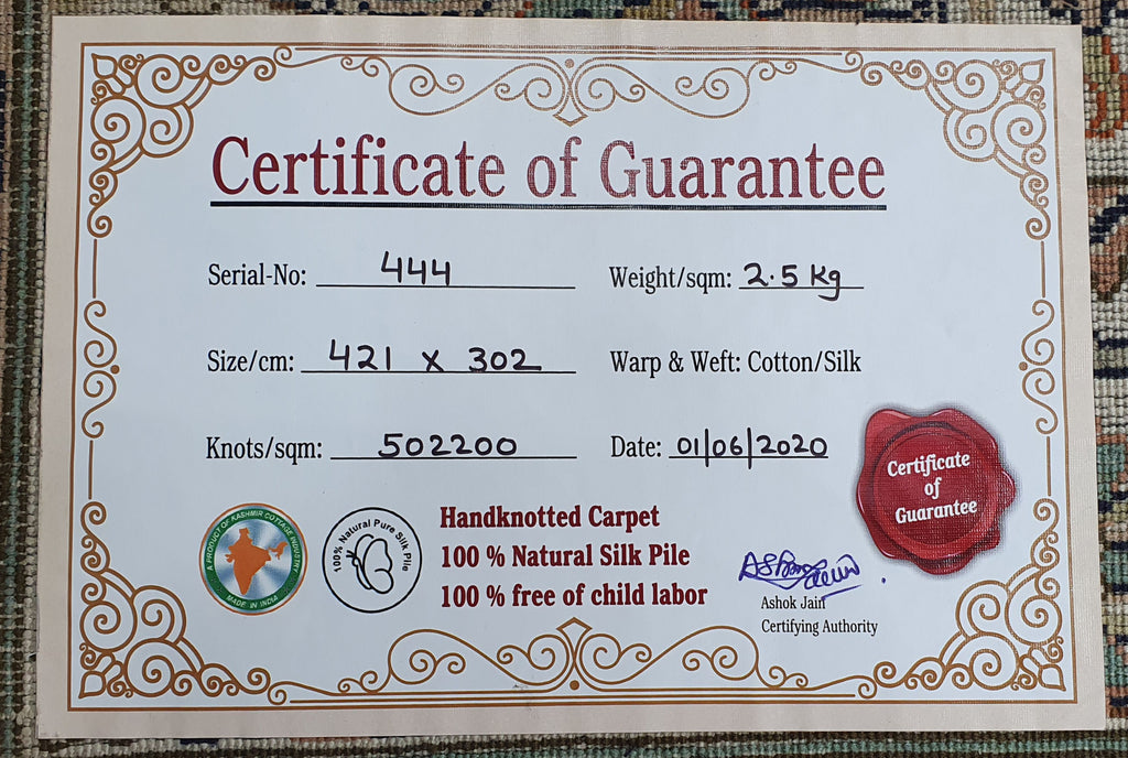 Allover 999 Multi 302cm x 421cm (B.No. 444)