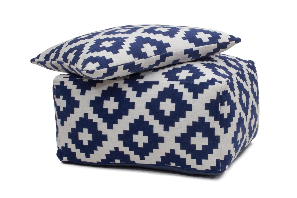 Unwind Pouf & Cushion Set 250