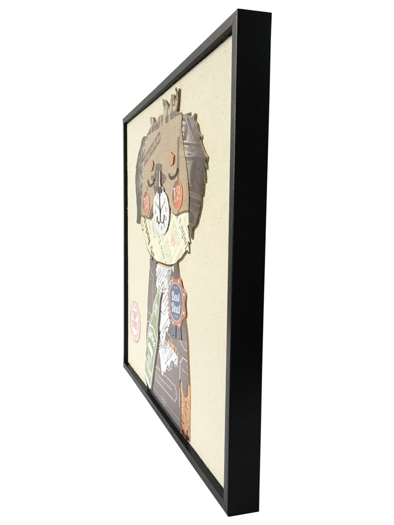 Papier Wandbild Gentleman II 42x42 FRE200