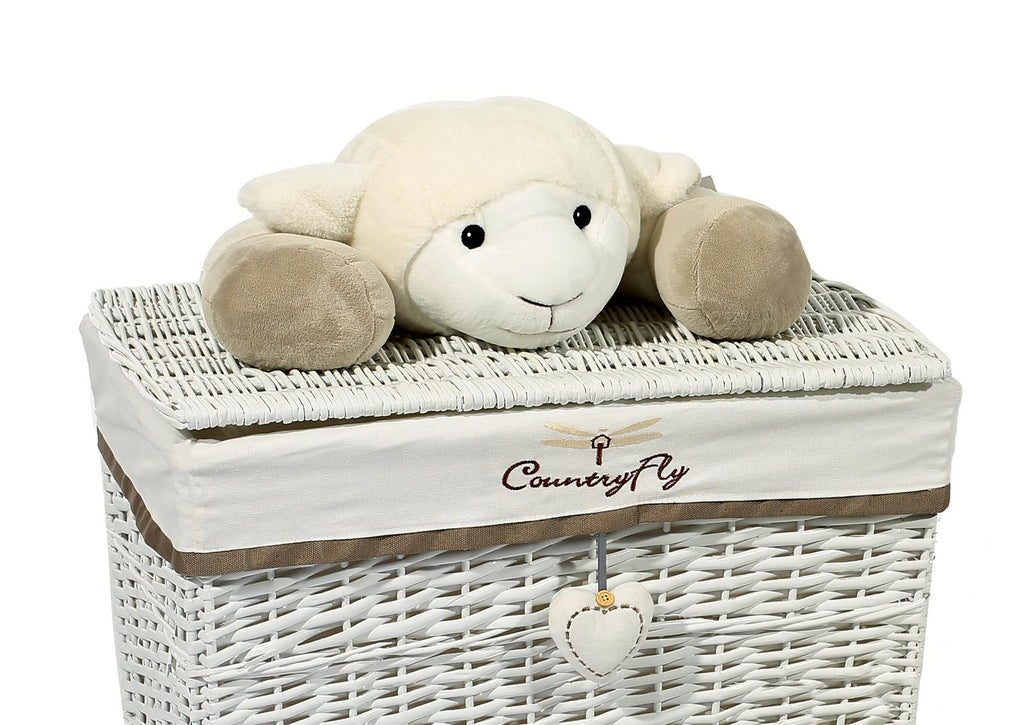 Korb-Set Sheep I 192 Grau / Weiß