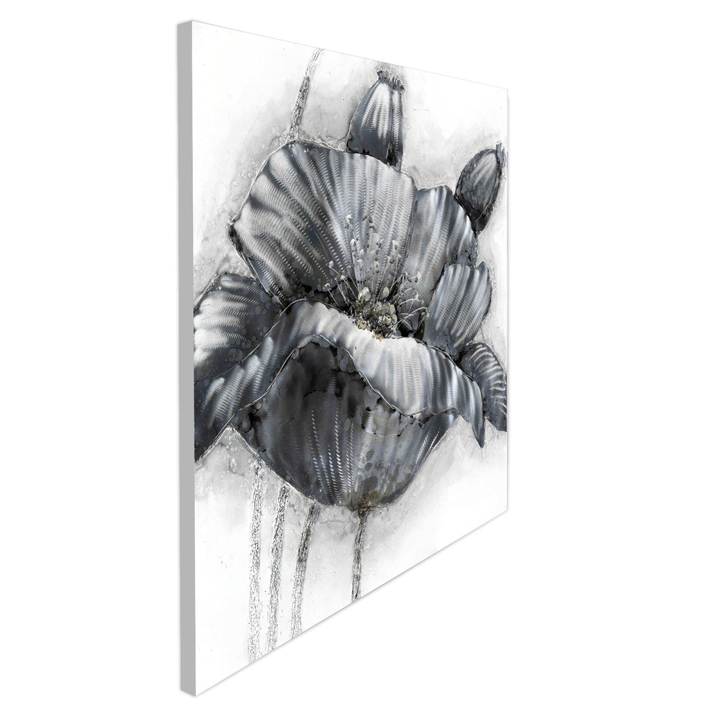 Aluminium Wandbild Poppy 80x80 COL350