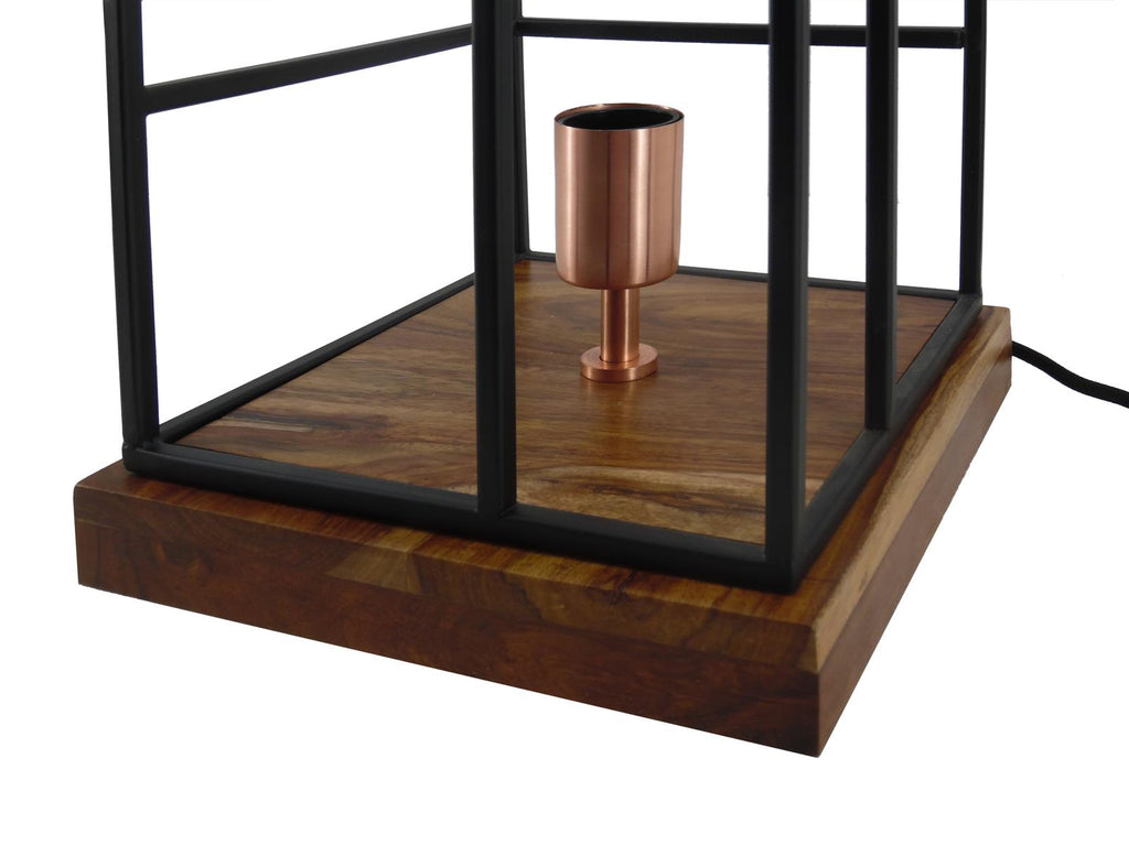 Tischlampe Framework Schwarz