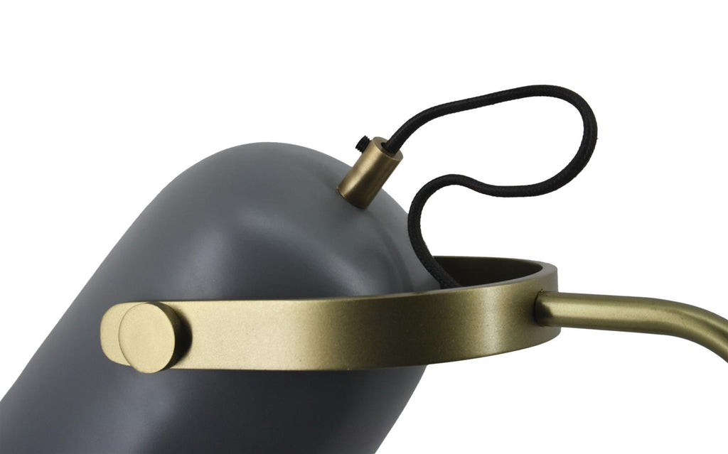 Tischlampe Caroline 477 Grau