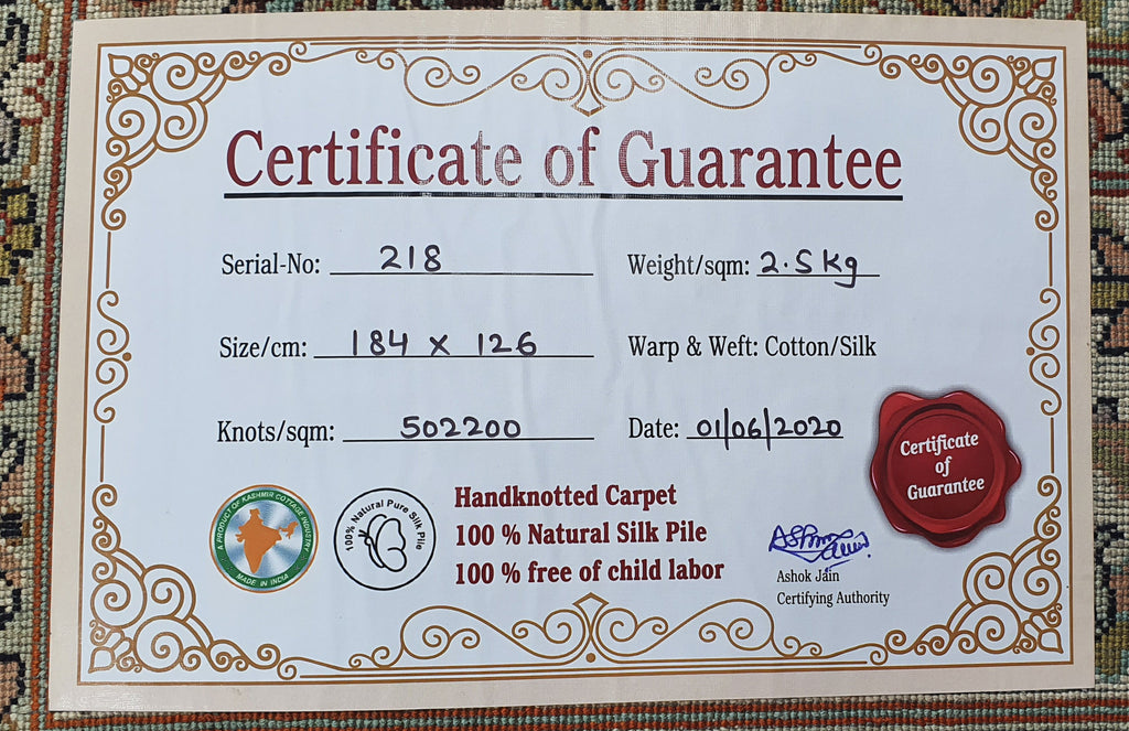 Kuldar 12182 Multi 126cm x 184cm (B.No. 218)