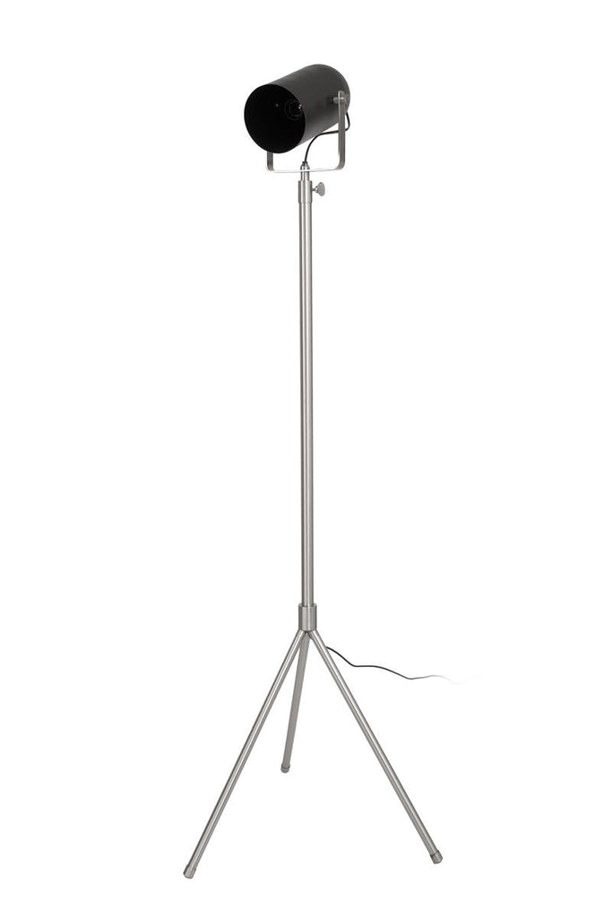 Stehlampe Celeste 400 Schwarz / Silber