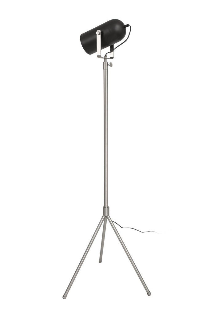 Stehlampe Celeste 400 Schwarz / Silber