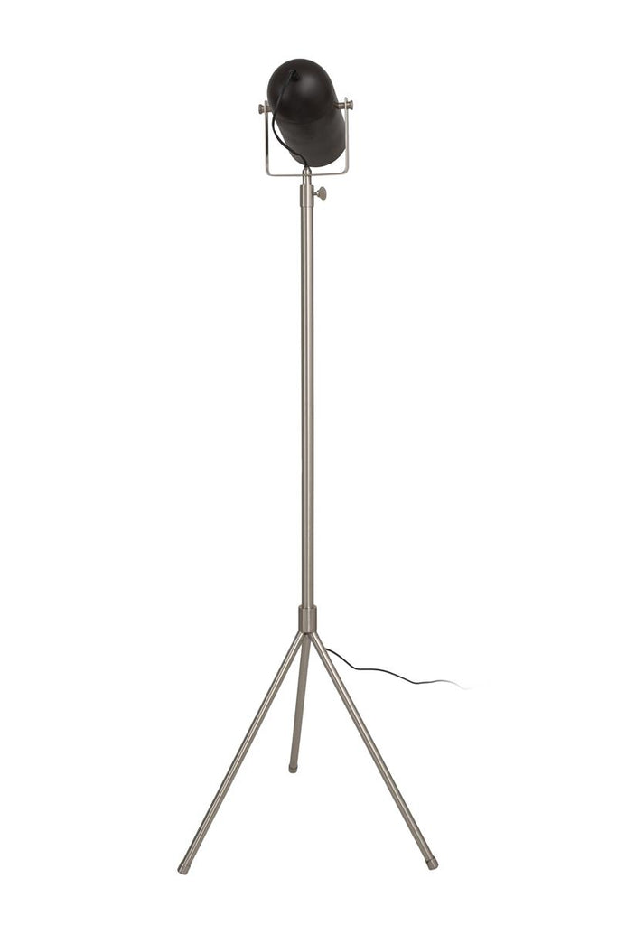 Stehlampe Celeste 400 Schwarz / Silber