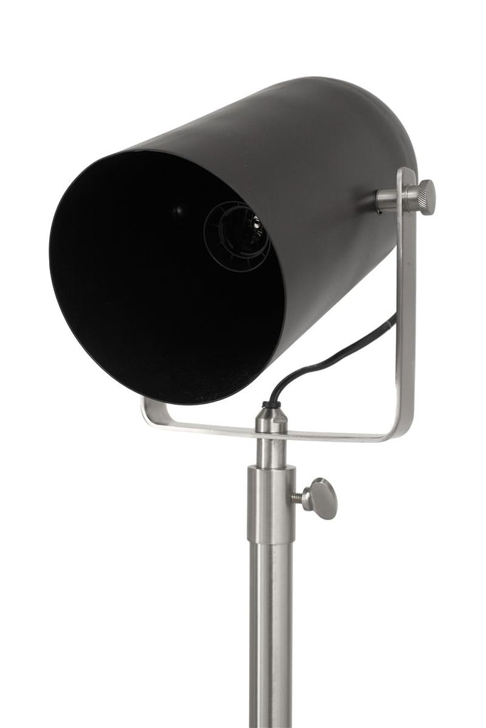Stehlampe Celeste 400 Schwarz / Silber