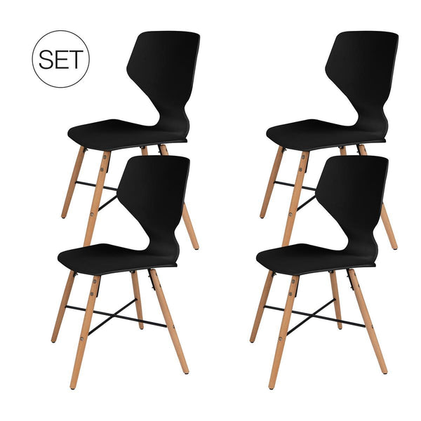 Stuhl Charlie 100 4er-Set