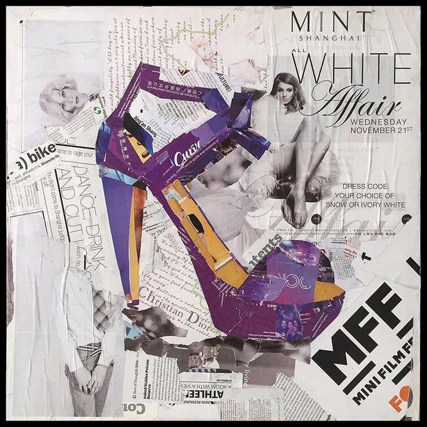Papier Wandbild High Heels III 52x52 FRE755