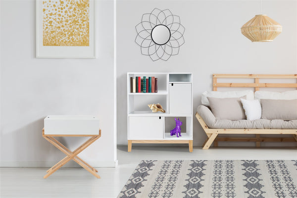 Schränkchen Valerie 400 Weiß / Natural