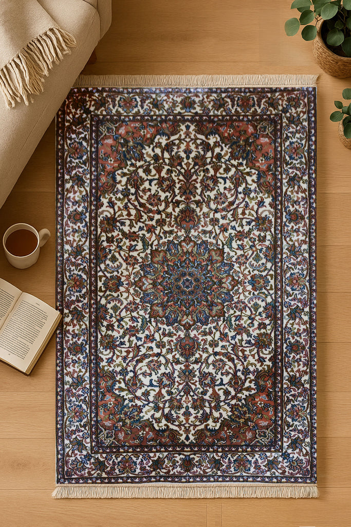 Kashan 7046 Multi 93cm x 157cm (B.No. 48)