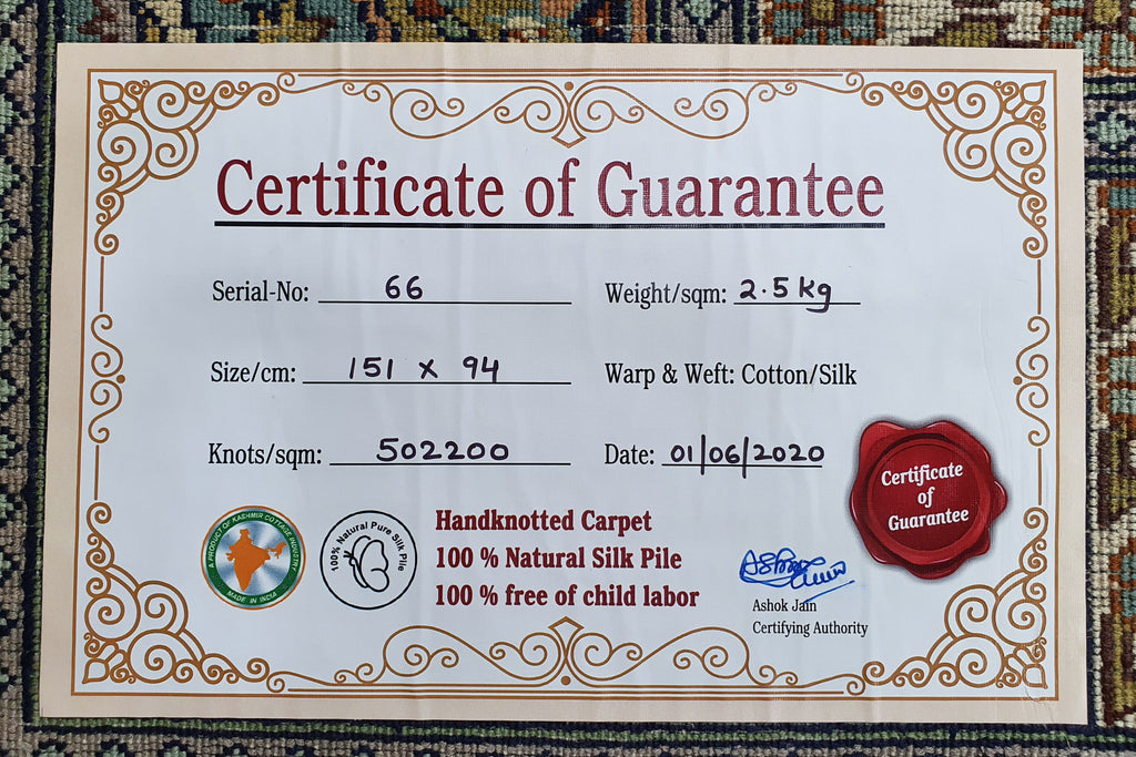 Hamadan 4074 Multi 94cm x 151cm (B.No. 66)