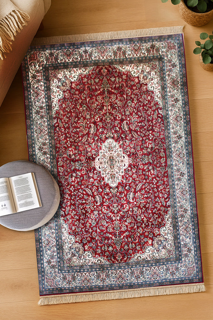 Kashan 6378 Multi 125cm x 198cm (B.No. 197)