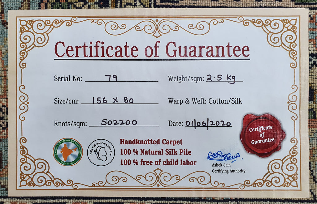 Hamadan 25586 Multi 80cm x 156cm (B.No. 79)