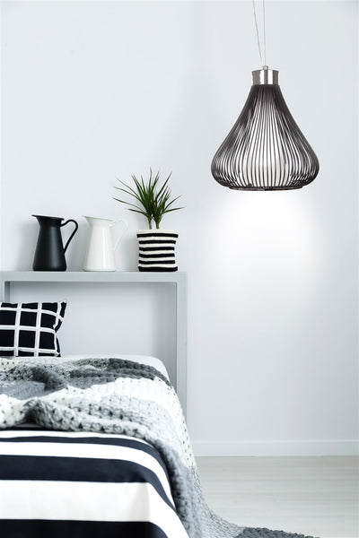 Hängelampe Rhea 800 Schwarz