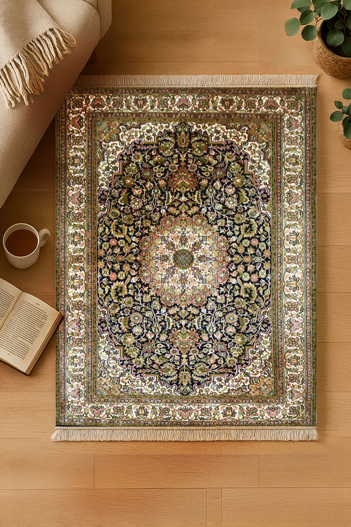 Kashan 11909 Multi 129cm x 191cm (B.No. 135)