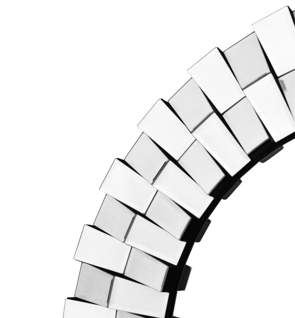 Wandspiegel Horus 400 Silber